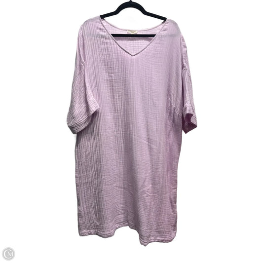 Dress Casual Short By Eileen Fisher In Purple, Size: 2x