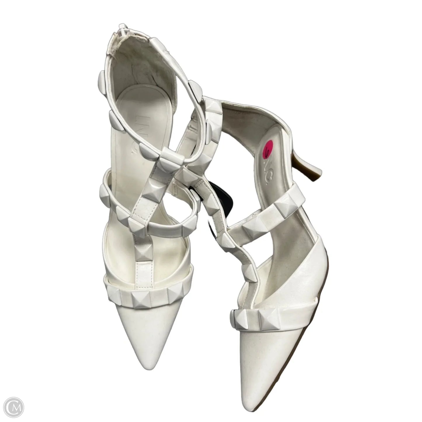 Shoes Heels Stiletto By Inc In White, Size: 6