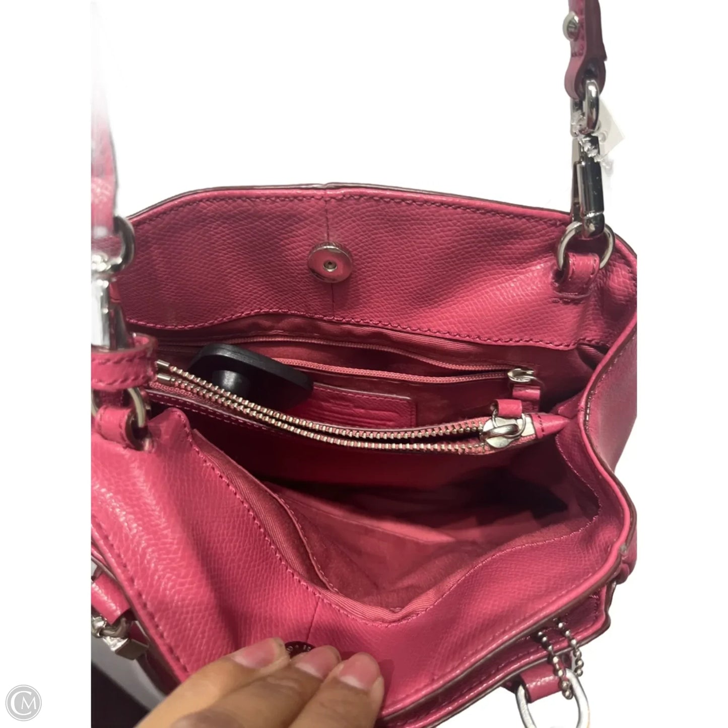 Crossbody Designer By Coach, Size: Medium