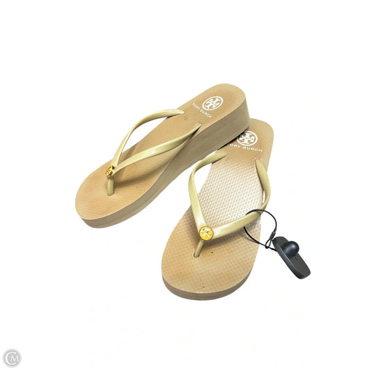 Sandals Designer By Tory Burch In Brown, Size: 7
