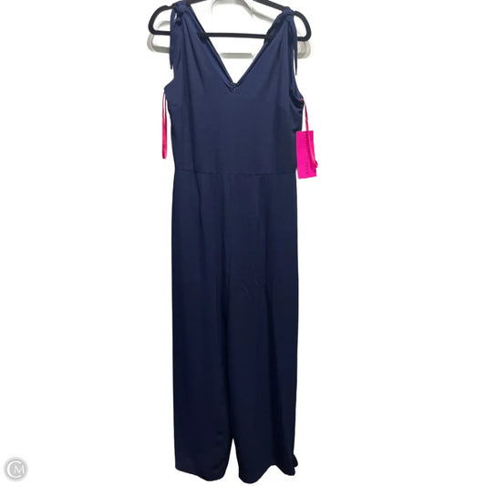 Jumpsuit By Betsey Johnson In Navy, Size: 12