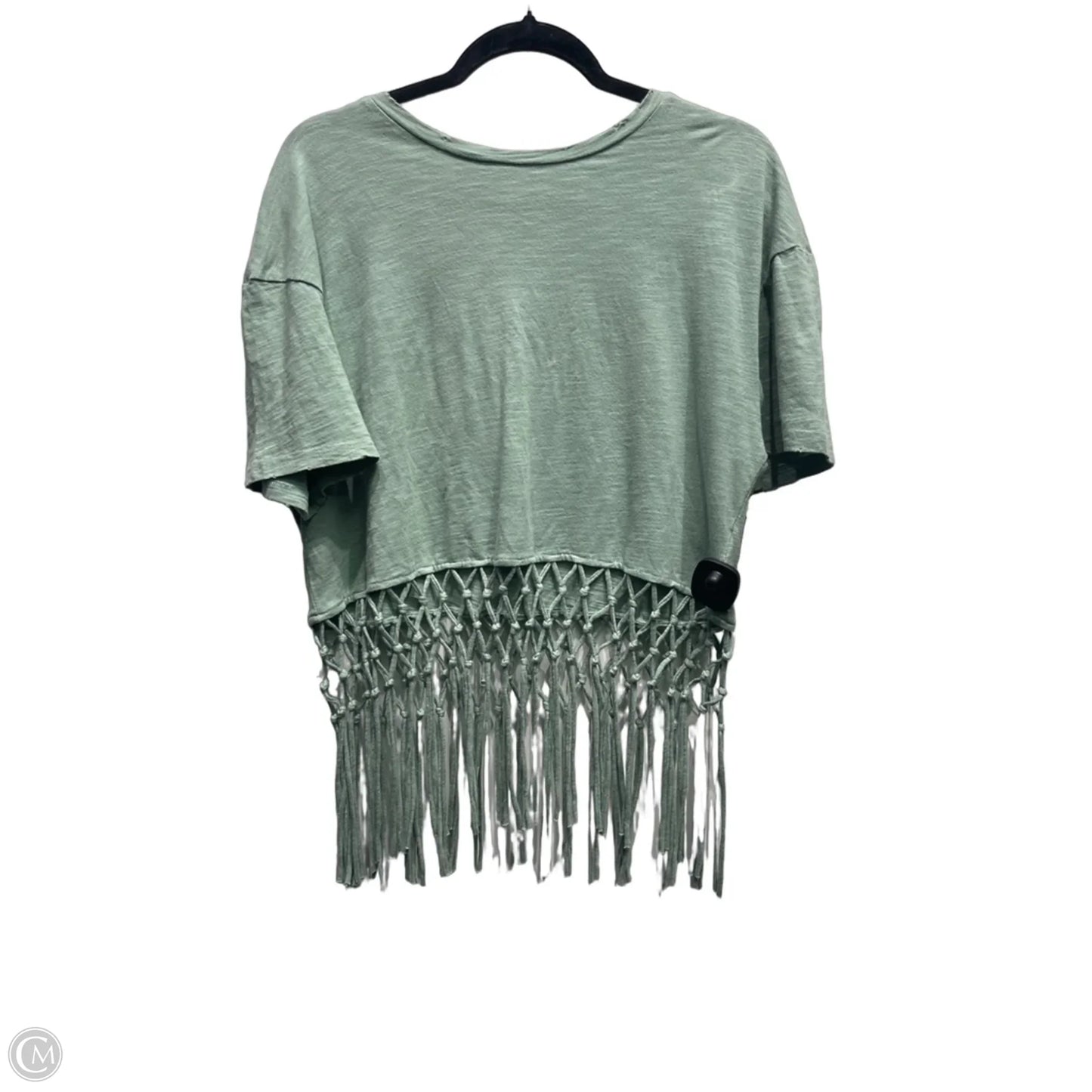 Top Short Sleeve By Miss Me In Green, Size: S