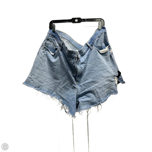 Shorts By Abercrombie And Fitch In Blue Denim, Size: 22