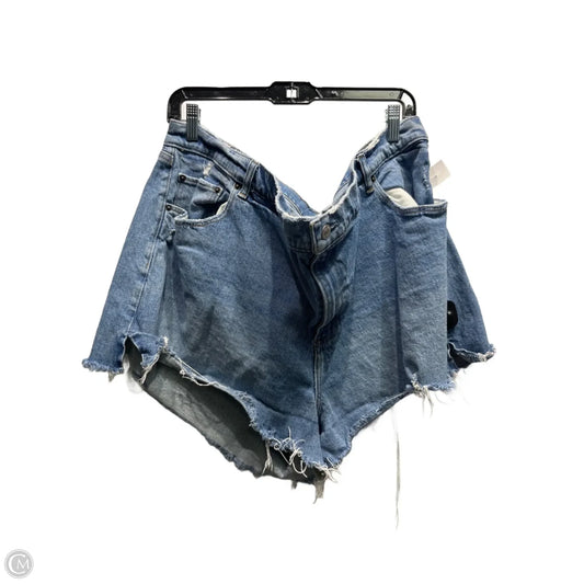 Shorts By Abercrombie And Fitch In Blue Denim, Size: 24