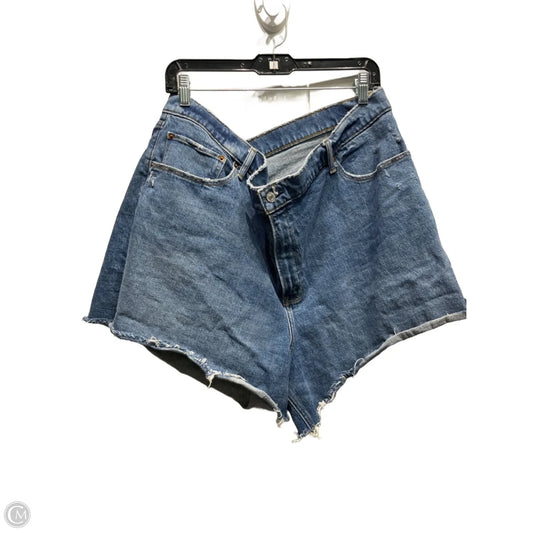 Shorts By Abercrombie And Fitch In Blue Denim, Size: 22
