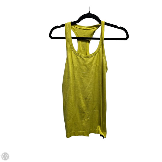 Athletic Tank Top By Lululemon In Green, Size: 4