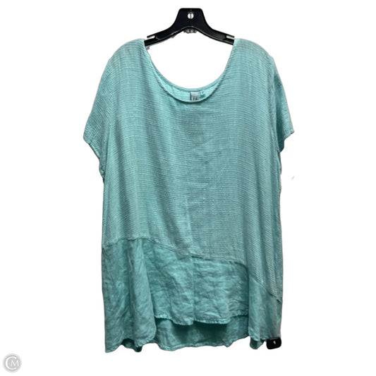 Top Short Sleeve By made in usa  In Blue, Size: L