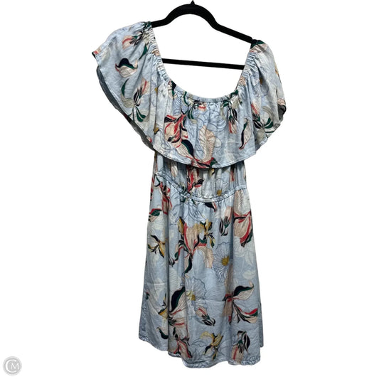 Dress Casual Short By Cupcakes And Cashmere In Blue & Yellow, Size: M