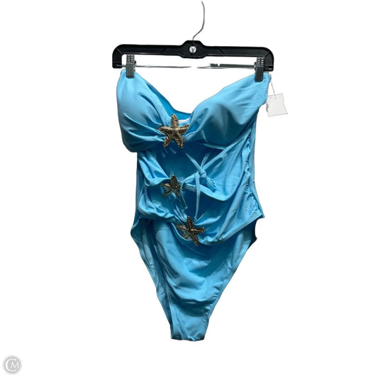 Swimsuit By Shein In Blue, Size: 2x