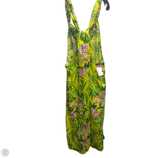 Dress Casual Short By Tommy Bahama In Green & Yellow, Size: L