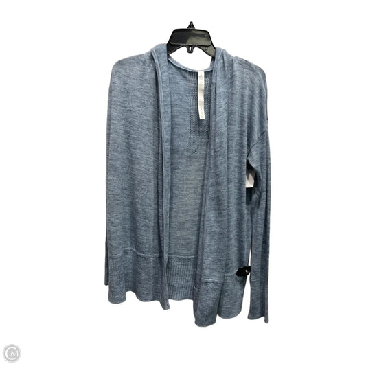 Sweater Cardigan By Lululemon In Blue, Size: M