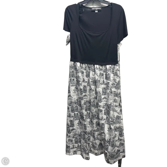Dress Designer By Karl Lagerfeld In Black & White, Size: 10