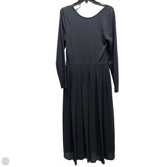 Dress Casual Maxi By J. Crew In Black, Size: M