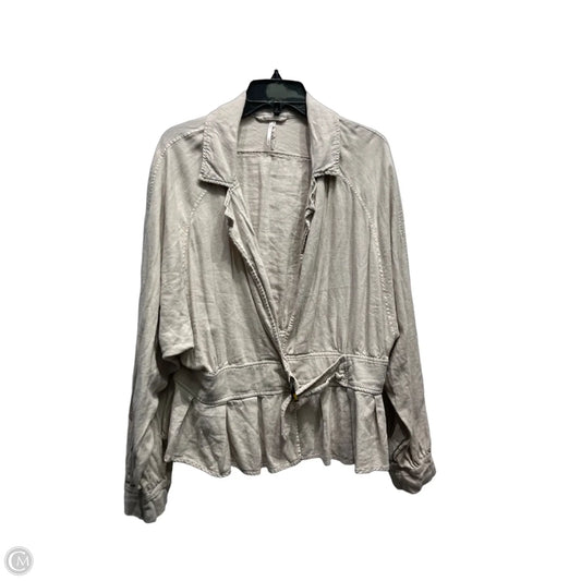 Blazer By Free People In Tan, Size: M