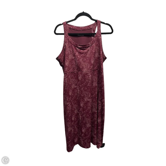 Dress Casual Short By Columbia In Maroon, Size: Xl
