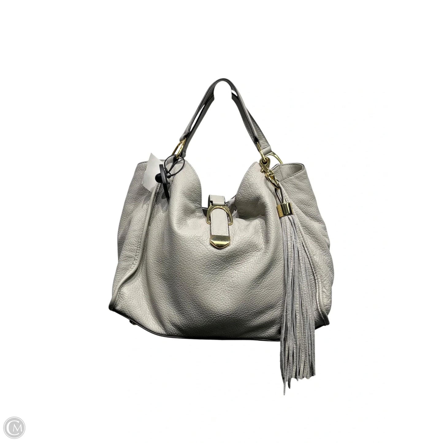 Handbag Leather By Gilli, Size: Medium
