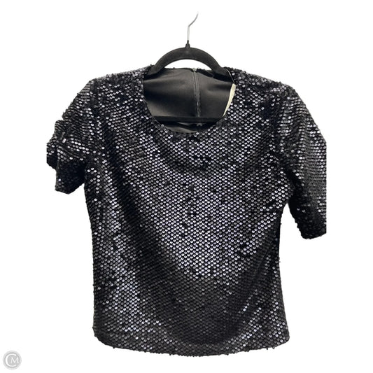 Top Short Sleeve By Ann Taylor In Blue, Size: S