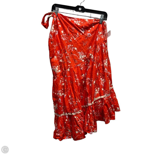 Dress Casual Short By Free People In Red & White, Size: M