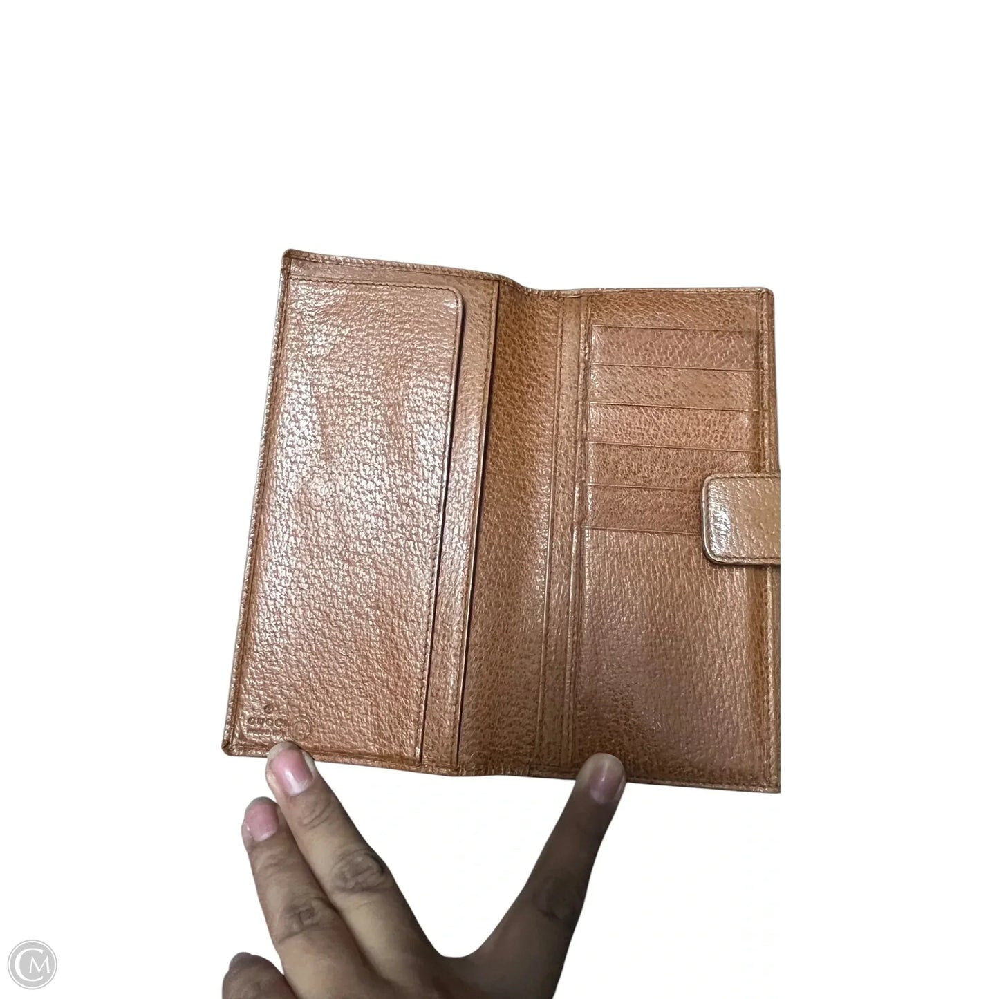 Wallet Luxury Designer By Gucci, Size: Large