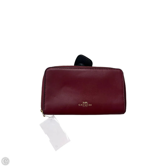 Wristlet Designer By Coach, Size: Small