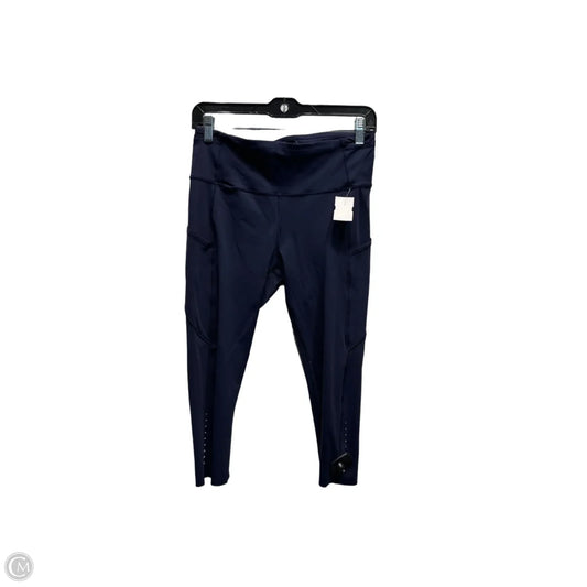 Athletic Capris By Lululemon In Navy, Size: 10