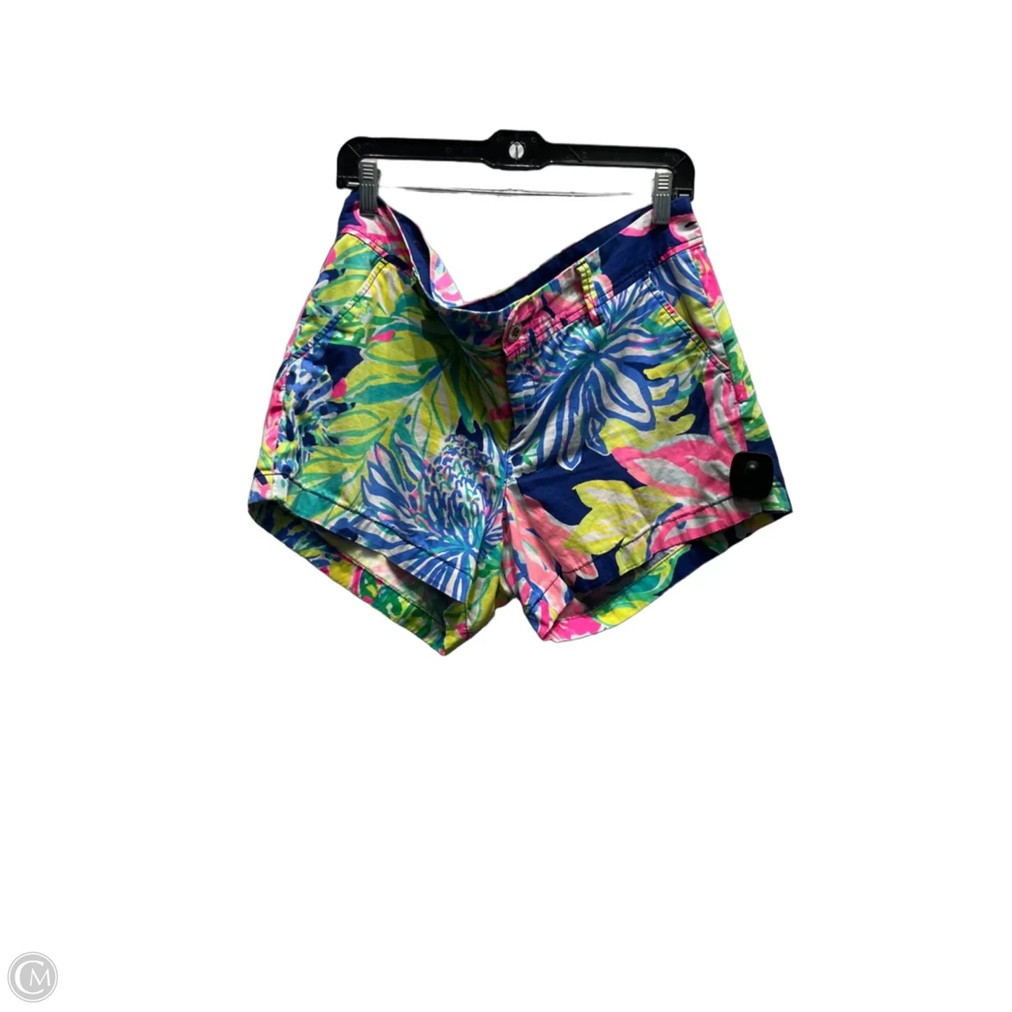 Shorts Designer By Lilly Pulitzer In Blue & Pink, Size: 12