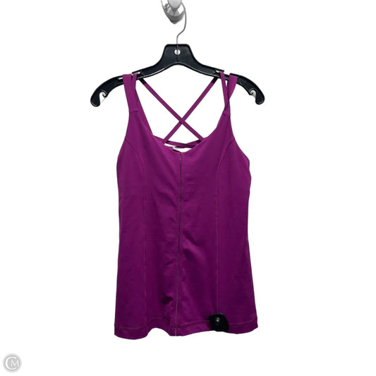 Athletic Tank Top By Lululemon In Purple, Size: 6