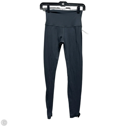 Athletic Leggings By Lululemon In Grey, Size: 4