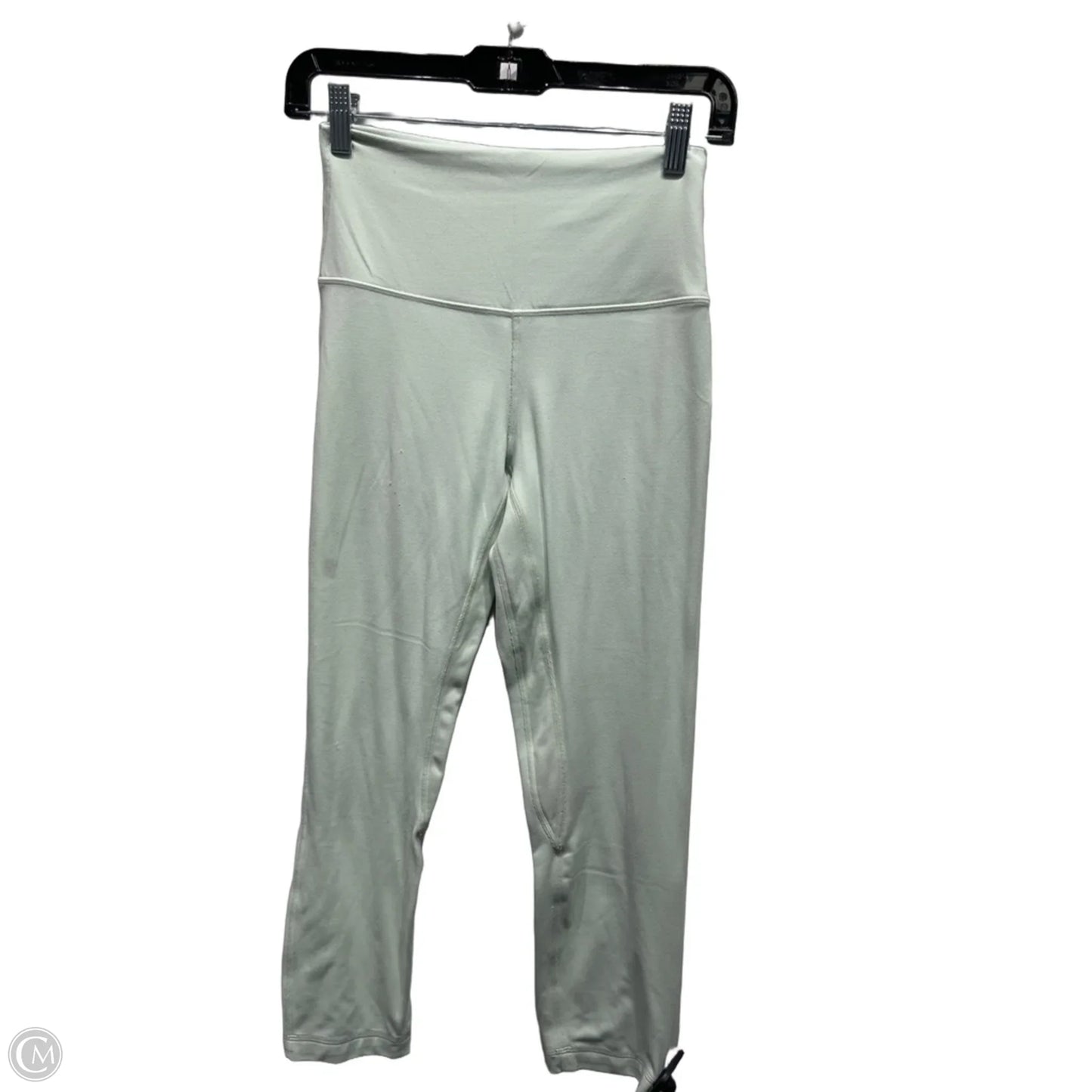 Athletic Leggings Capris By Lululemon In Green, Size: 6