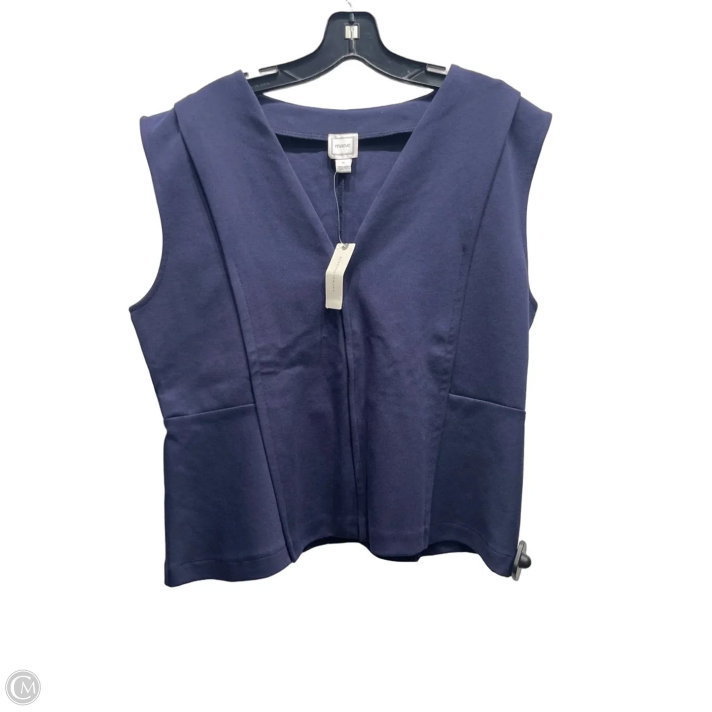 Top Short Sleeve By Maeve In Navy, Size: Xl