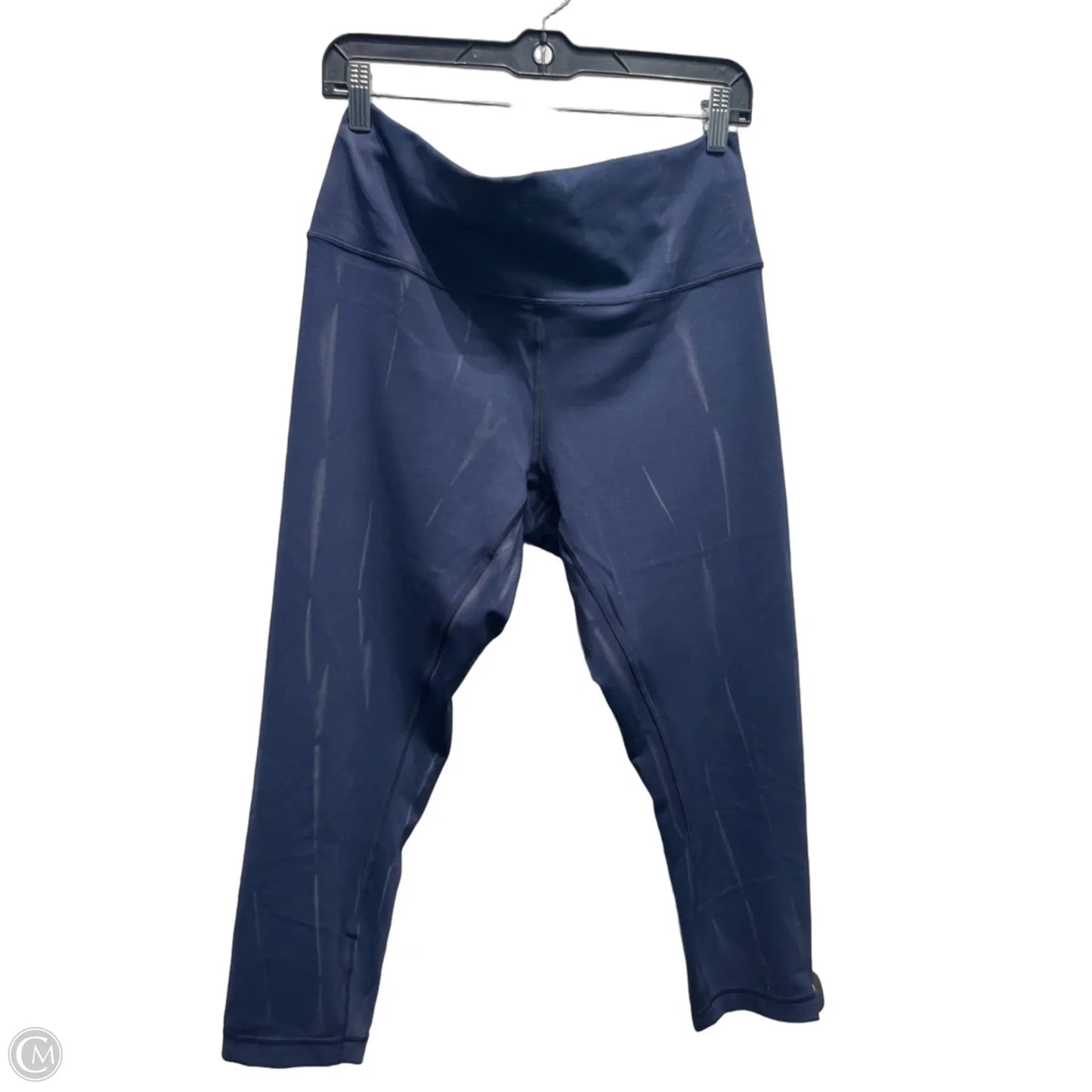 Athletic Leggings Capris By Lululemon In Blue, Size: 14