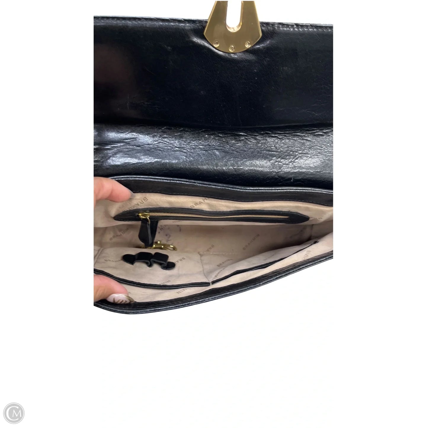 Crossbody Designer By Brahmin, Size: Medium