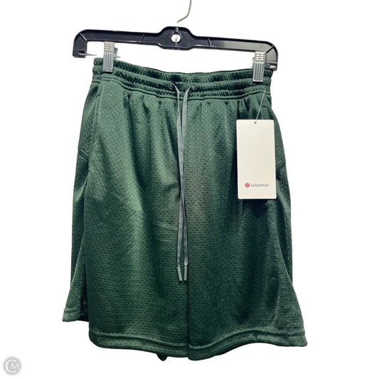 Athletic Shorts By Lululemon In Green, Size: 4