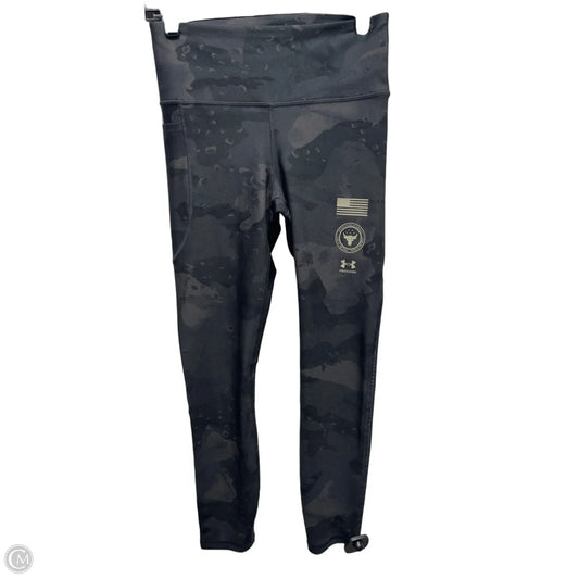 Athletic Leggings By Under Armour In Black, Size: S