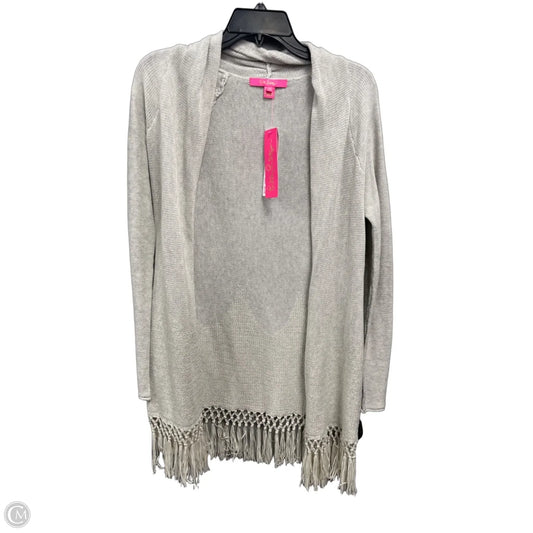 Cardigan Designer By Lilly Pulitzer In Grey, Size: Xs
