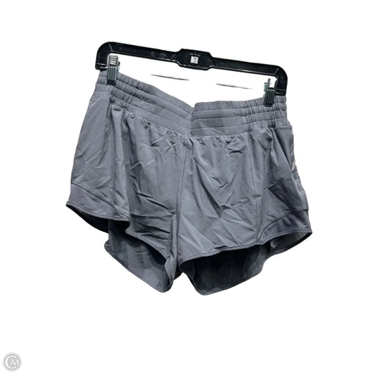 Athletic Shorts By Lululemon In Grey, Size: 10