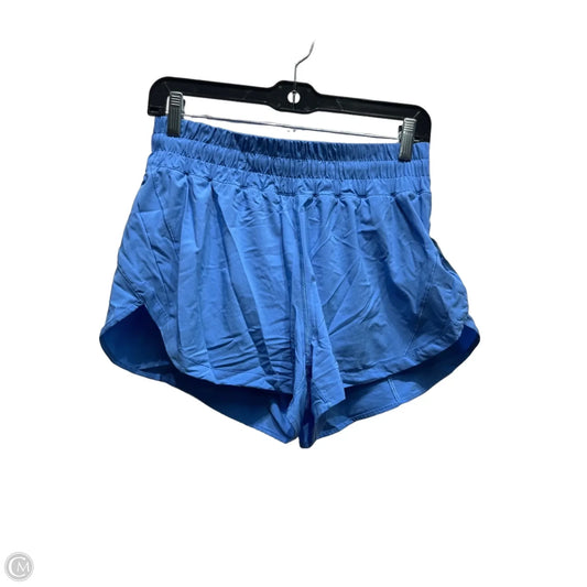 Athletic Shorts By Lululemon In Blue, Size: 10