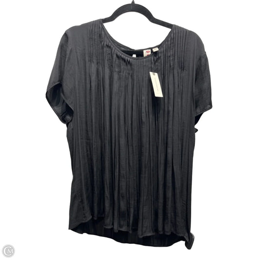 Top Short Sleeve By Dolan Left Coast In Beige, Size: Xl