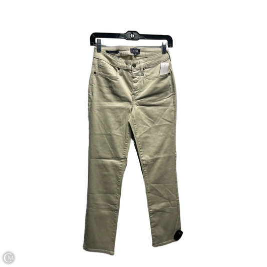 Jeans Skinny By Not Your Daughters Jeans In Cream Denim, Size: 0