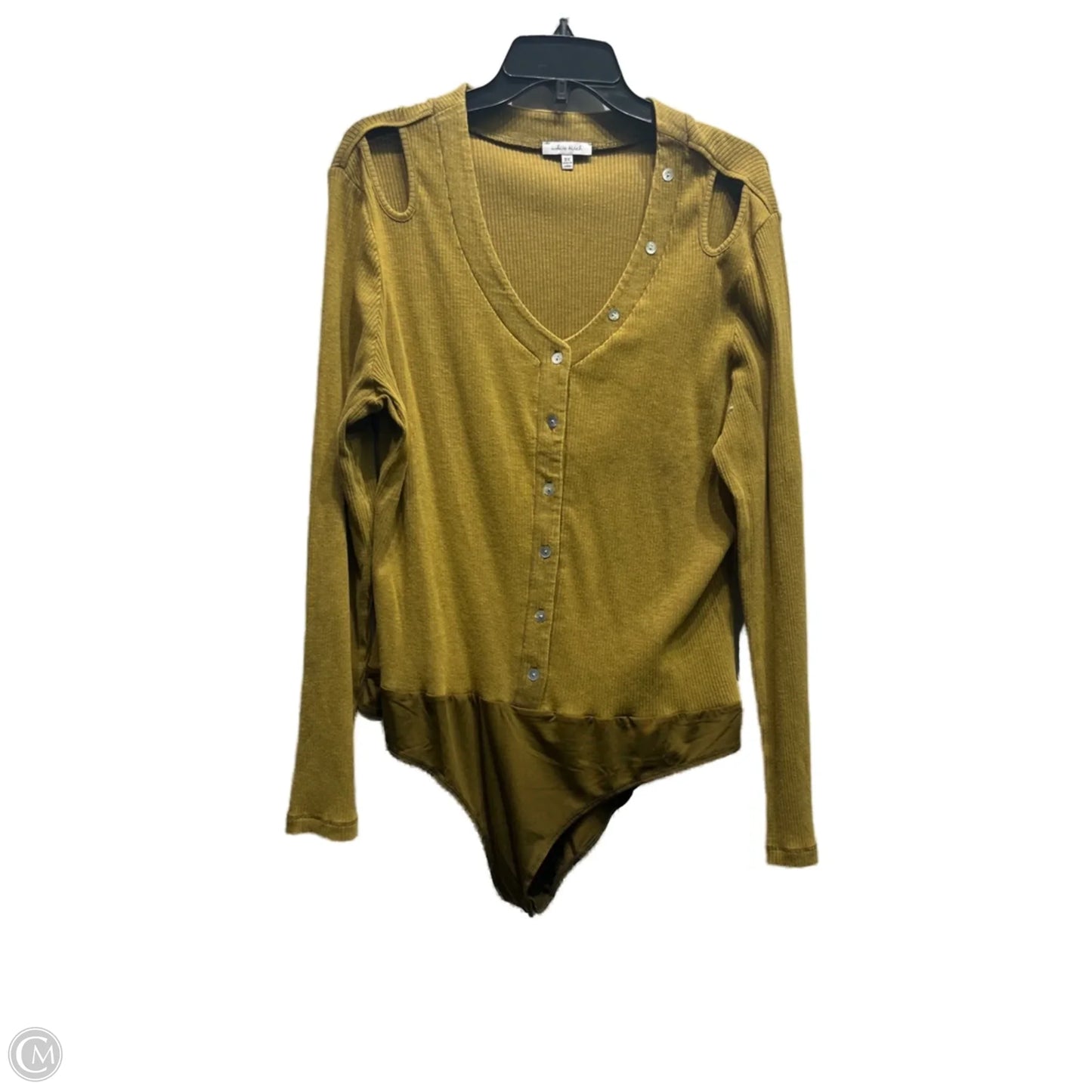 Bodysuit By White Birch In Green, Size: 3x