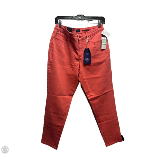 Jeans Skinny By Charter Club In Red Denim, Size: 8