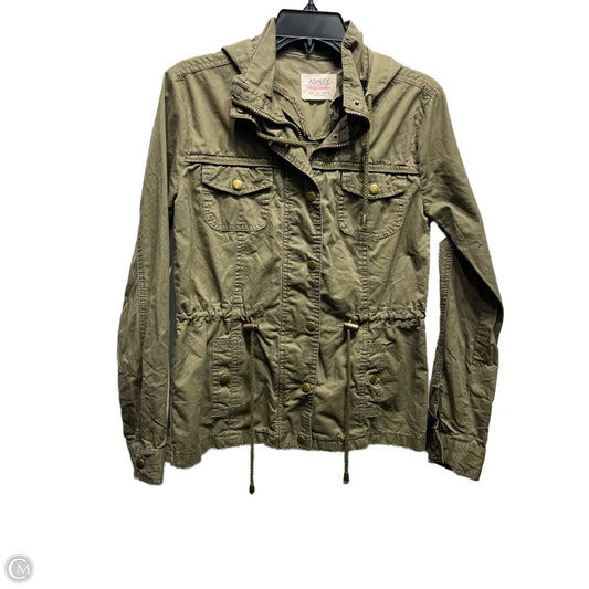 Jacket Denim By ashley In Green Denim, Size: S