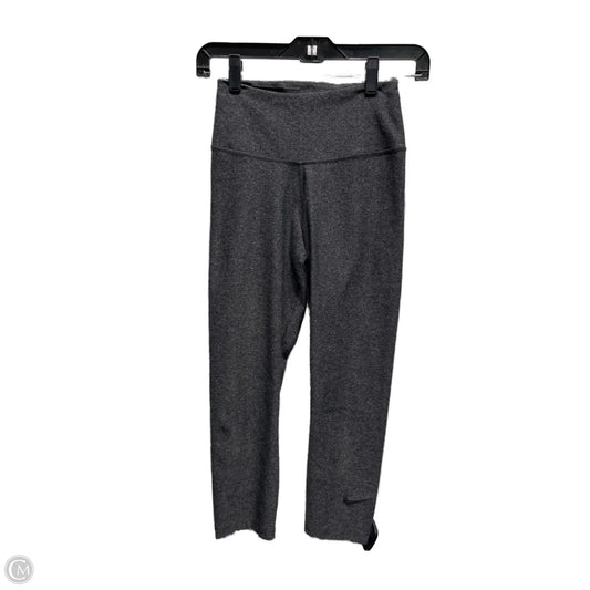 Athletic Capris By Nike Apparel In Grey, Size: Xs
