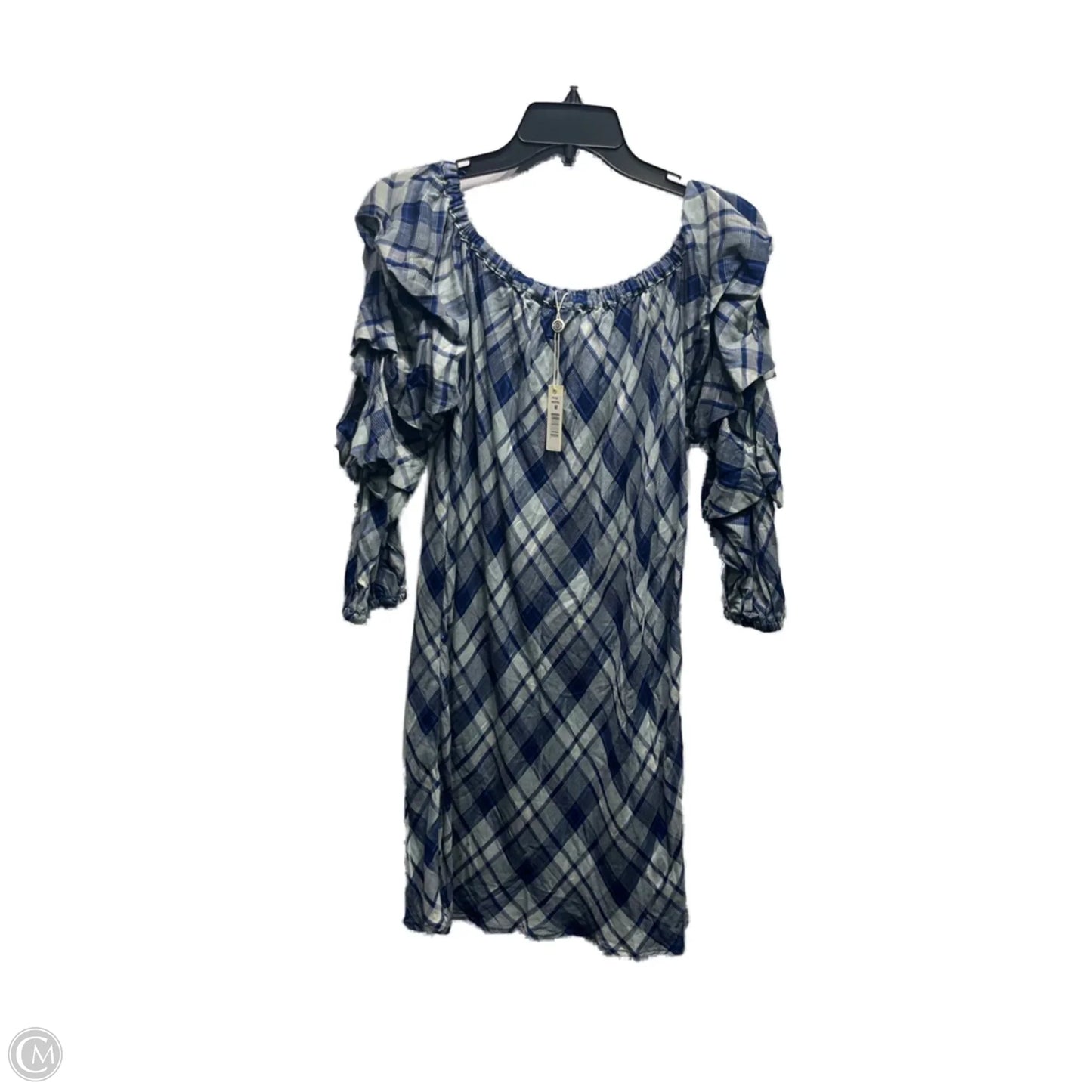 Dress Casual Short By Max Studio In Blue, Size: M