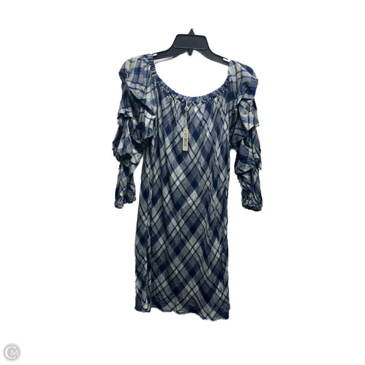 Dress Casual Short By Max Studio In Blue, Size: M