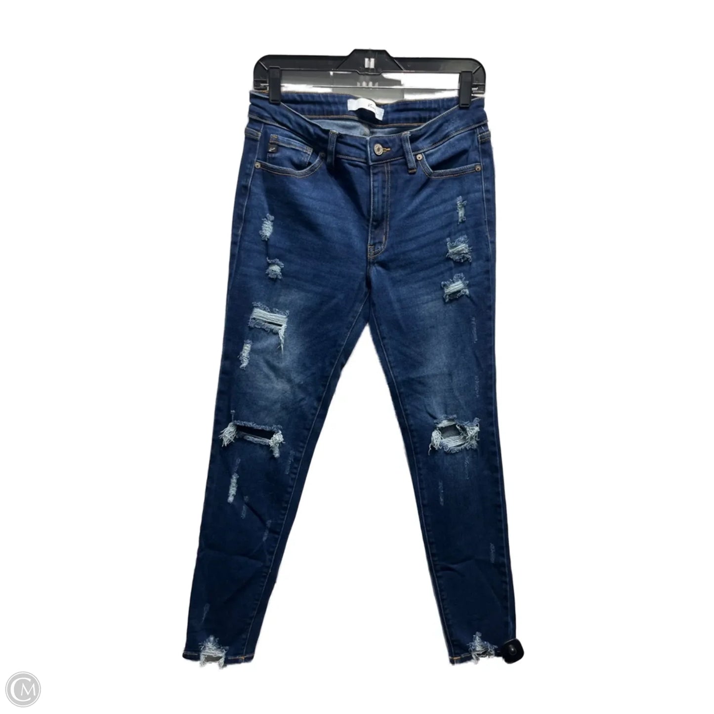 Jeans Straight By Kancan In Blue Denim, Size: 6