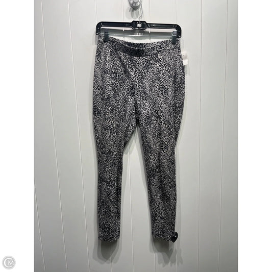 Pants Leggings By Chicos In Grey, Size: 4