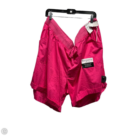 Shorts By DASH In Pink, Size: 3x