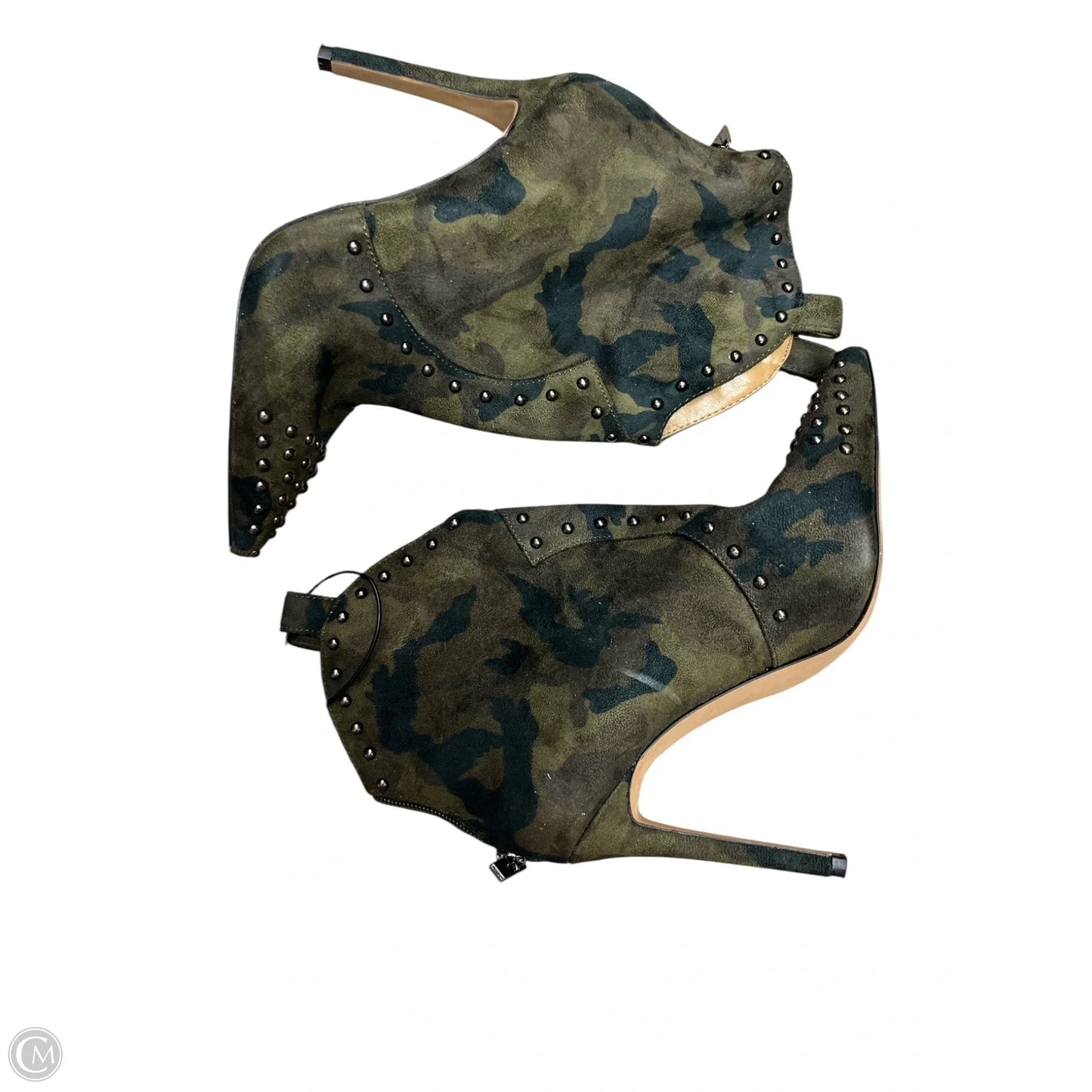 Boots Ankle Heels By Jessica Simpson In Green, Size: 7