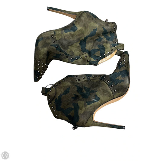 Boots Ankle Heels By Jessica Simpson In Green, Size: 7